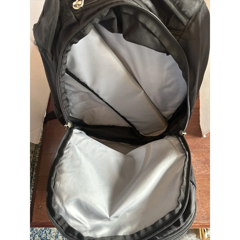 Adidas Backpack Large Storage Capacity  RN90288 Black  Sports - Picture 6 of 14